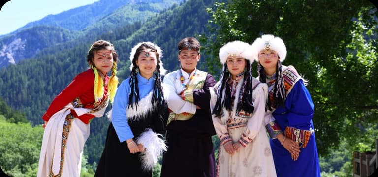 唐诚团队九寨沟同行合影