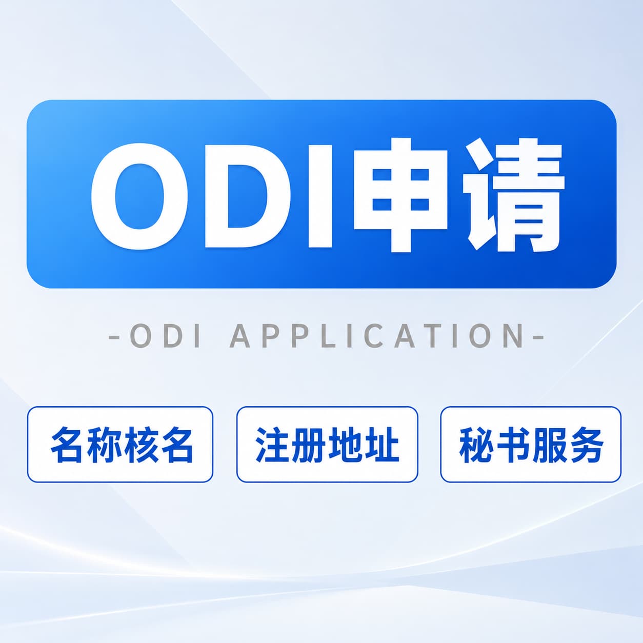 ODI申请服务