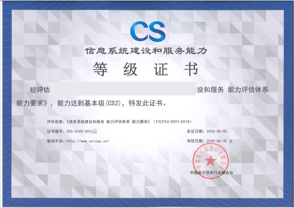 CS2等级证书